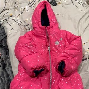 Oshkosh 3t winter coat with fleece lining